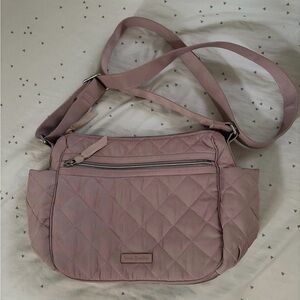 Vera Bradley Blush Quilted Crossbody Bag